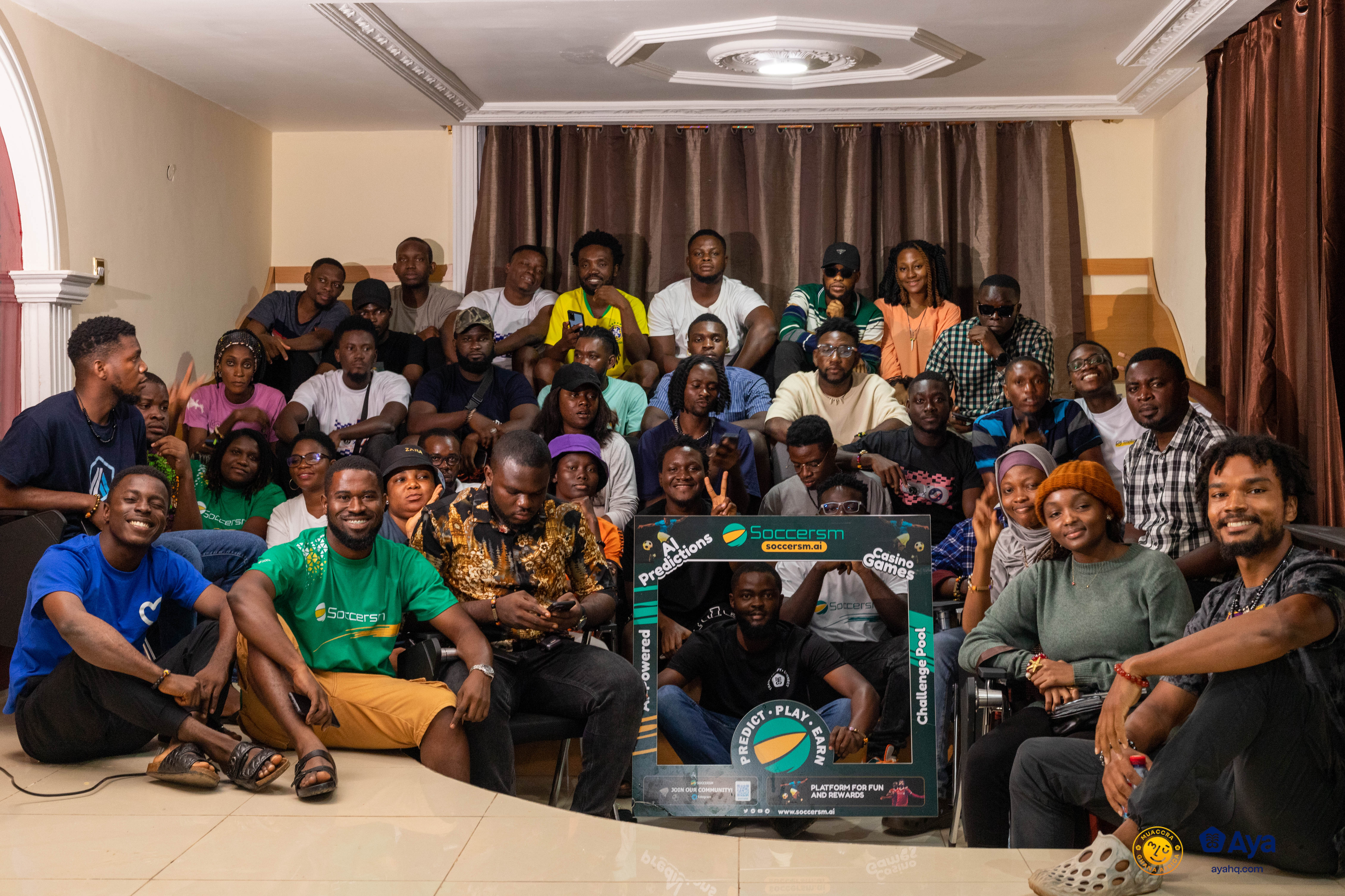 muAccra Hacker House Event, Photo Credit — Kwaku Tech