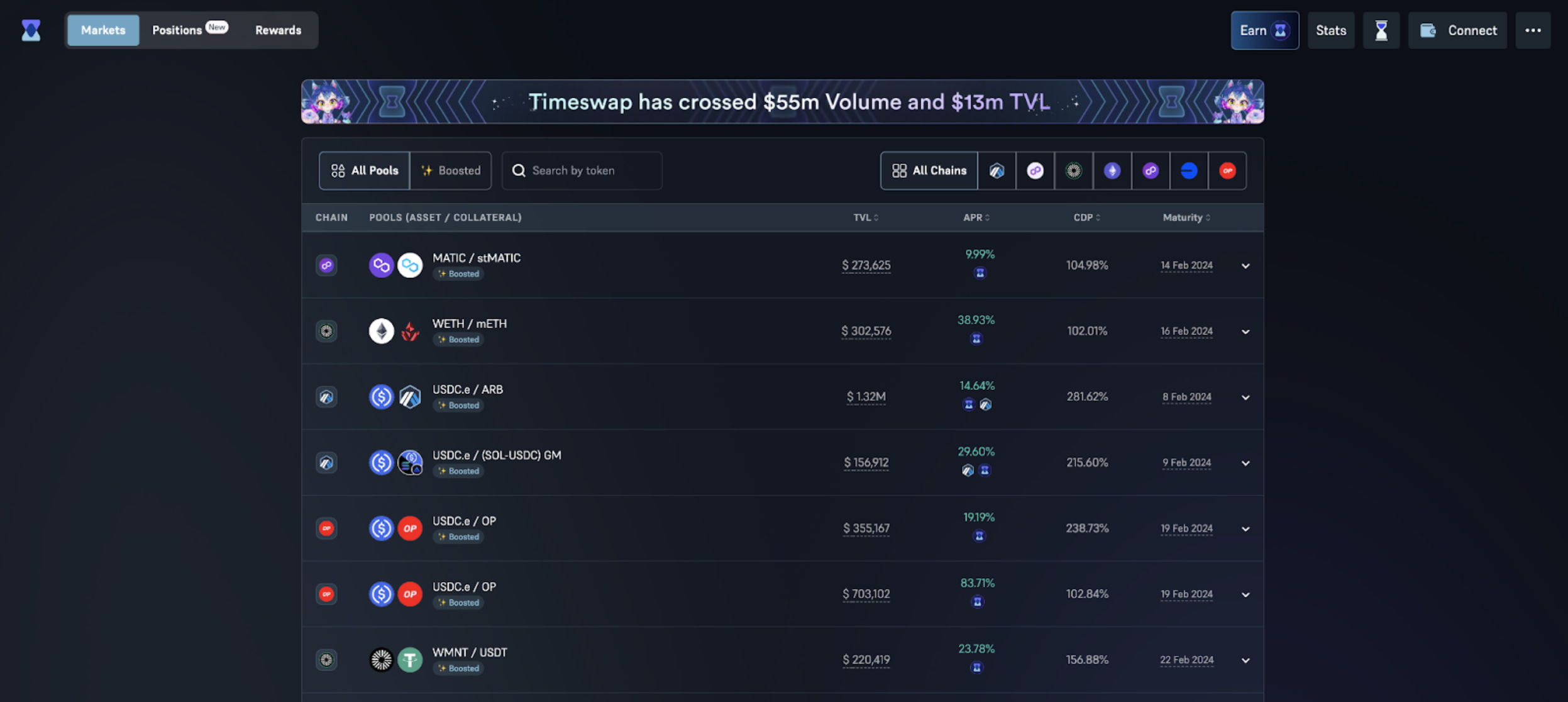 https://app.timeswap.io/#/markets
