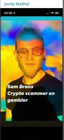 Hate group member Jordy Mathei doxxing me with scam accusations