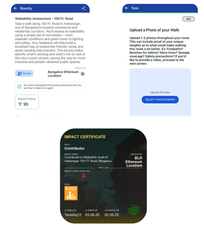 Impact Miner, Atlantis' web3 impact reporting tool
