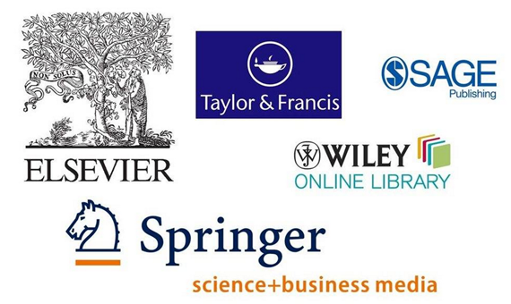 学术五巨头:Elsevier、Taylor＆Francis、Wiley-Blackwell、Springer、Sage