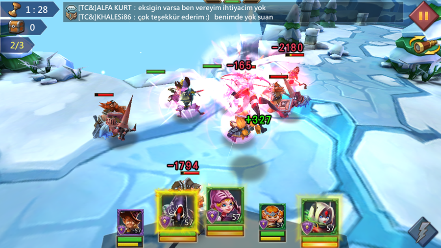 图2.4.4.3 《王国纪元》试炼-释放技能