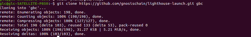 you should see this if successfully downloaded