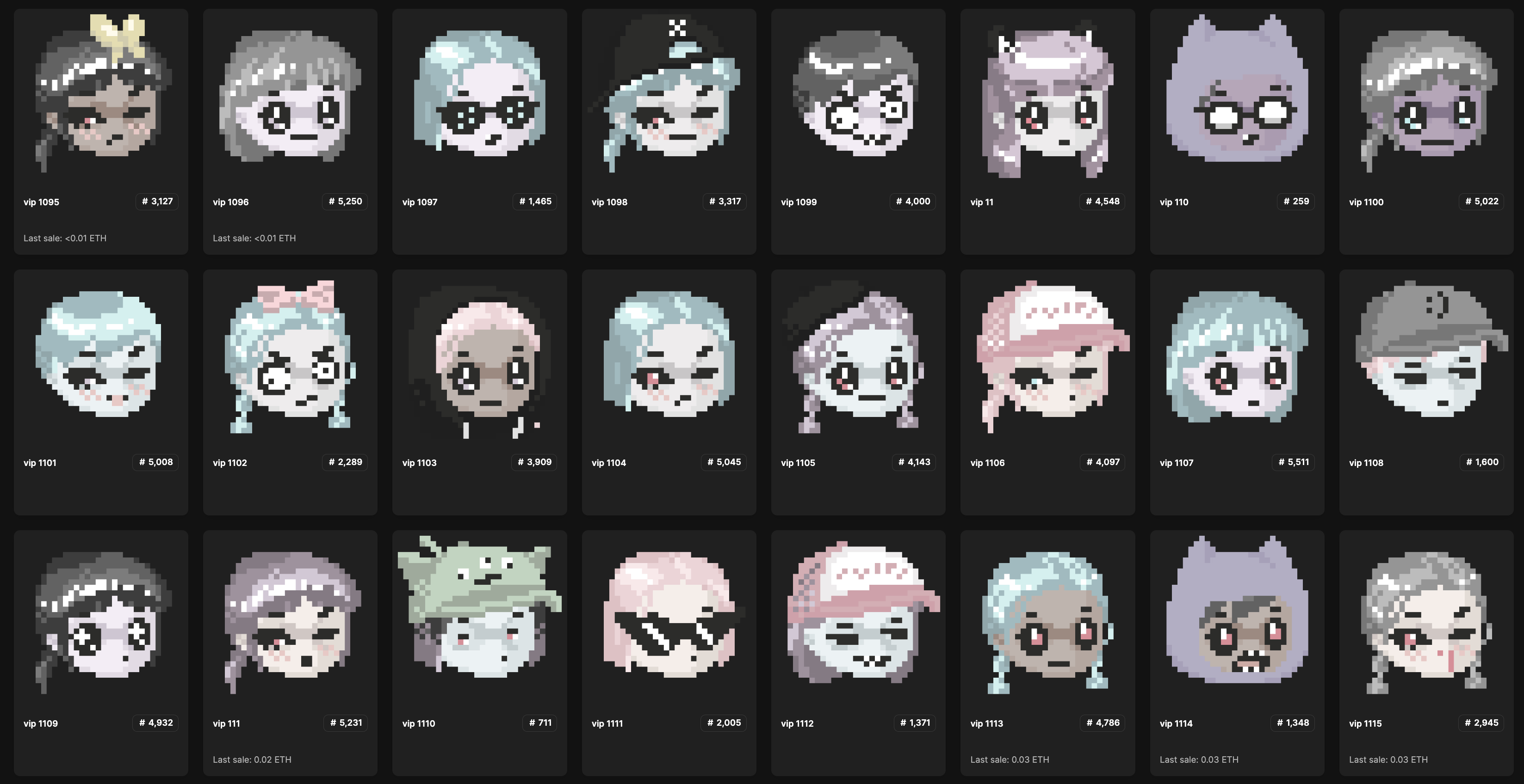 Just a random sampling of VIPs