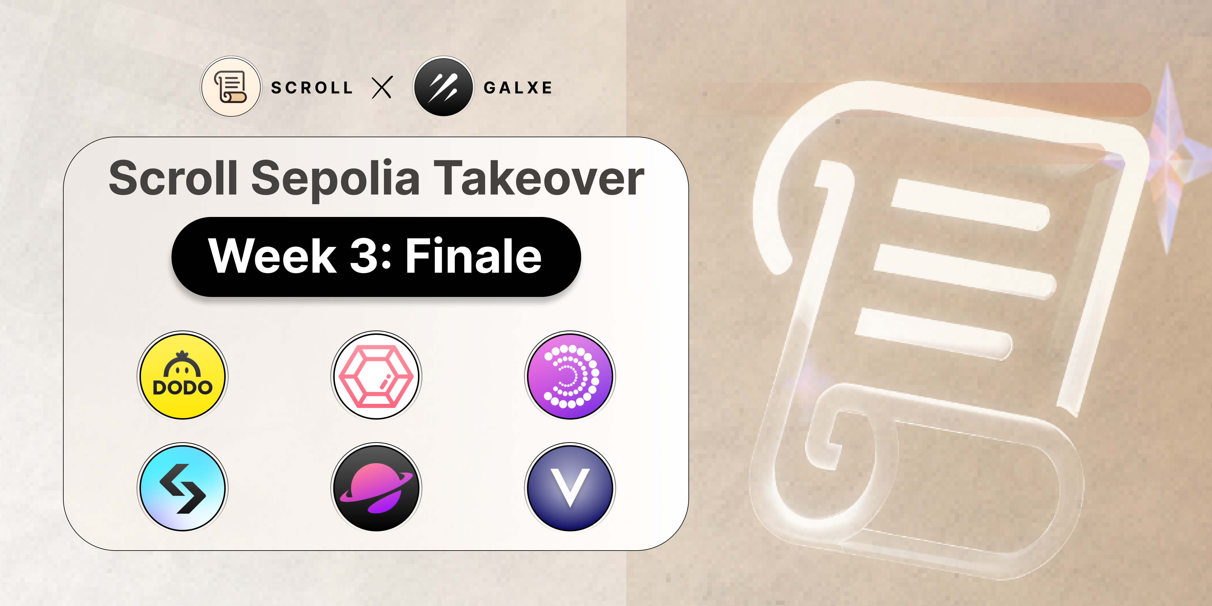 Scroll Sepolia Takeover Week 3: Finale — Scroll Build