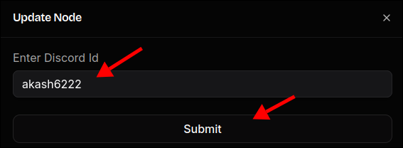 Click Submit