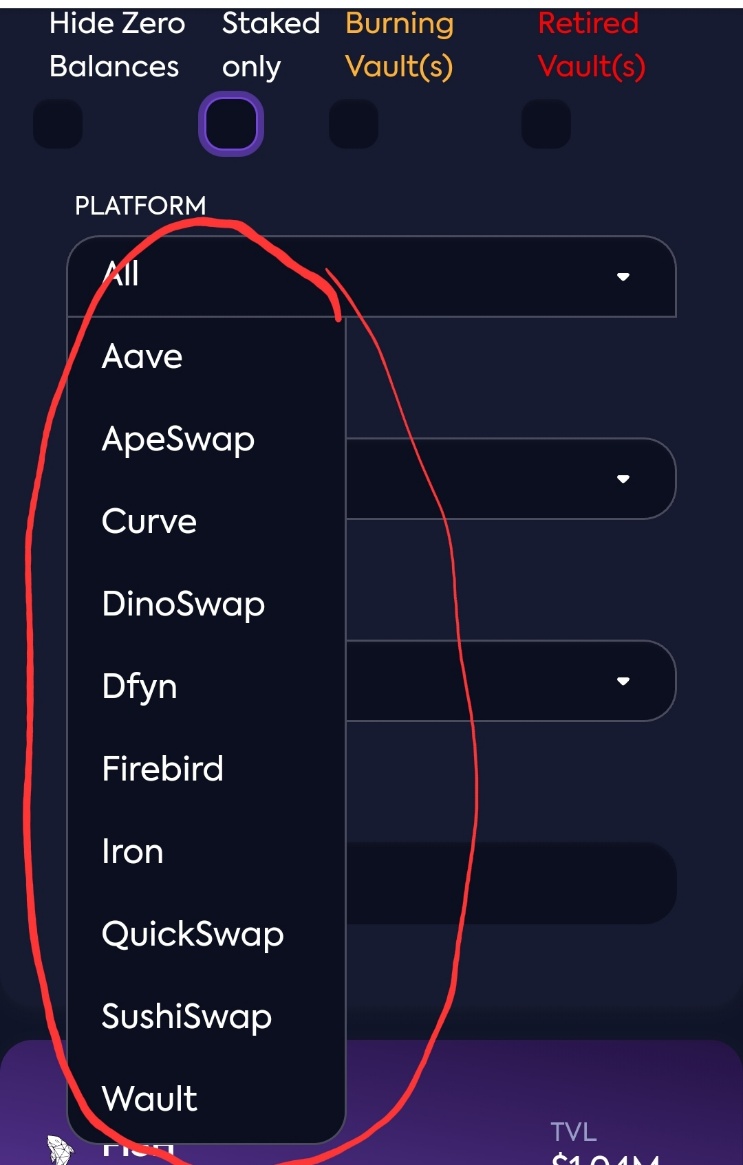 Polycat vault provider selection
