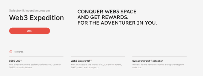 Swisstronik Web3 Expedition