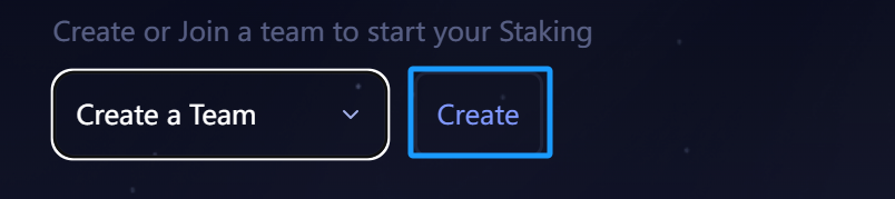 Create a Team