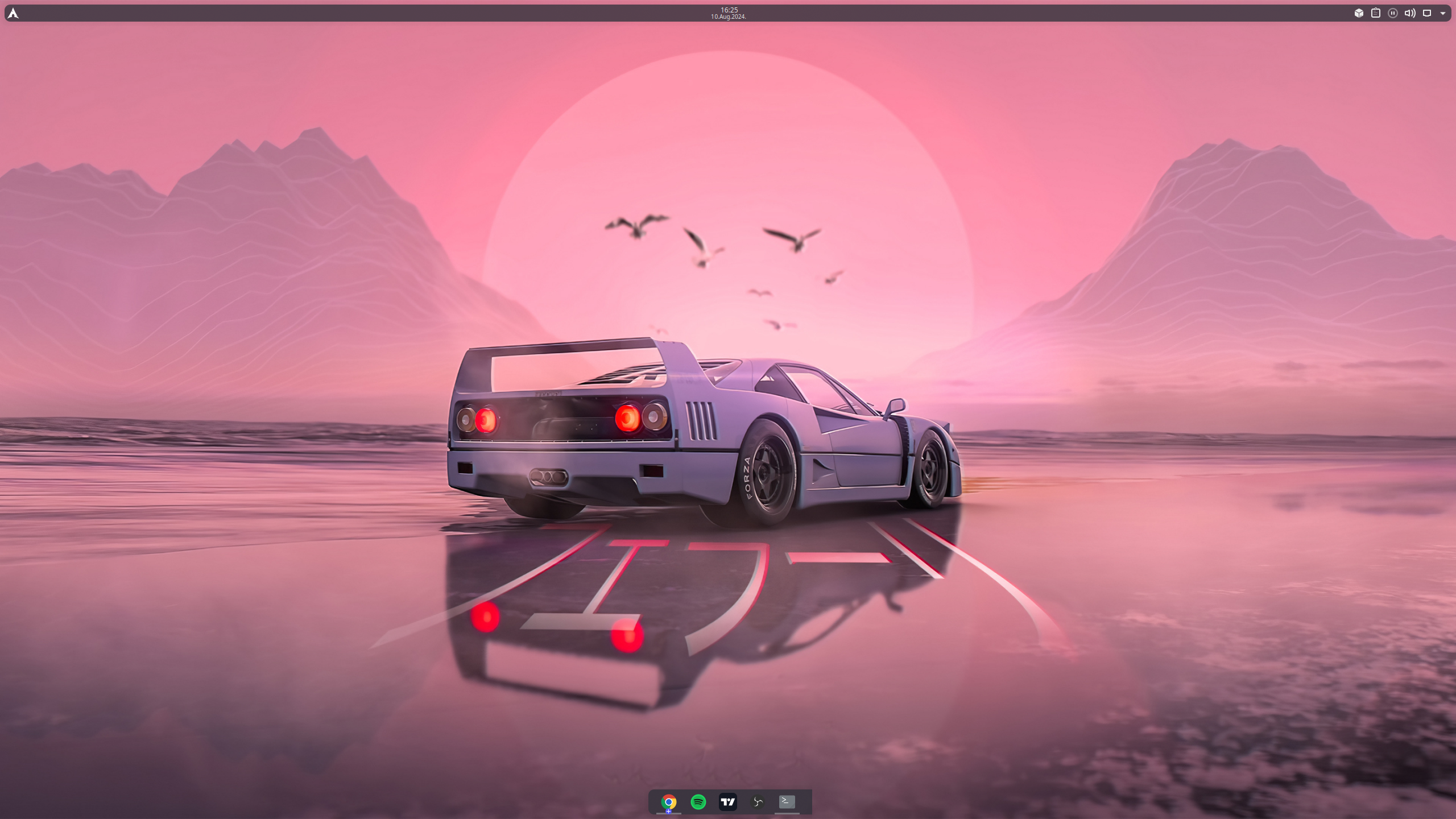 KDE Plasma DE on Arch Linux
