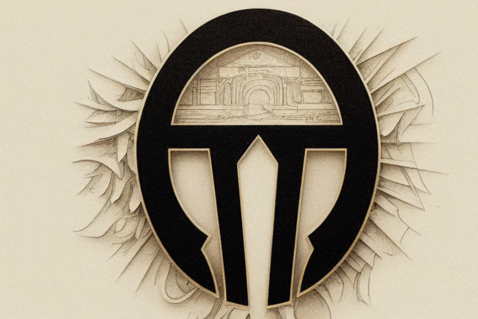 Symbol of Triunity - co-created with MidJourney