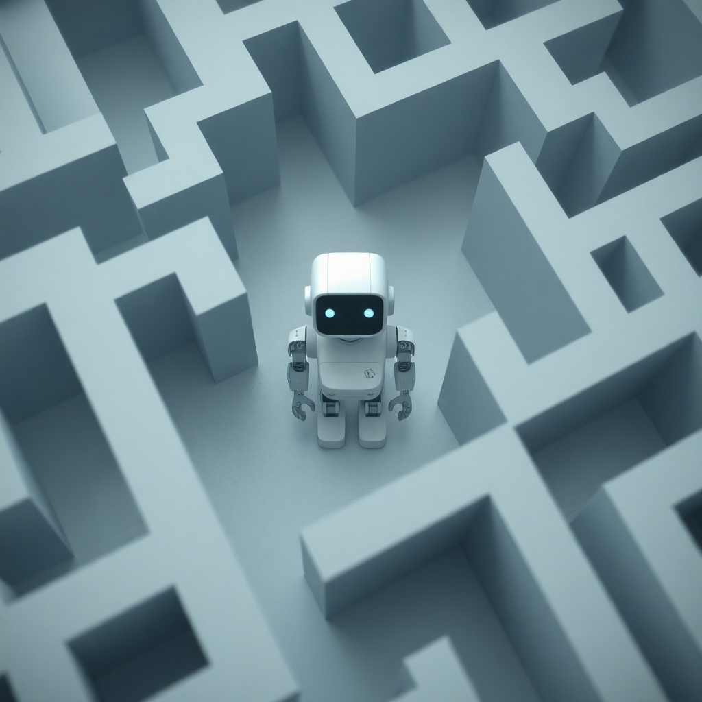Lost in a Maze, Stable Diffusion