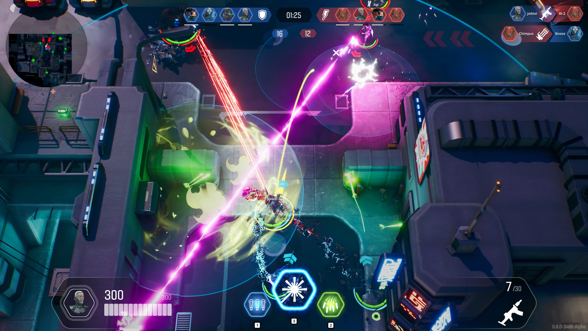 Gameplay screenshot of The Machines Arena. For more images visit: https://www.earnalliance.com/games/the-machines-arena 