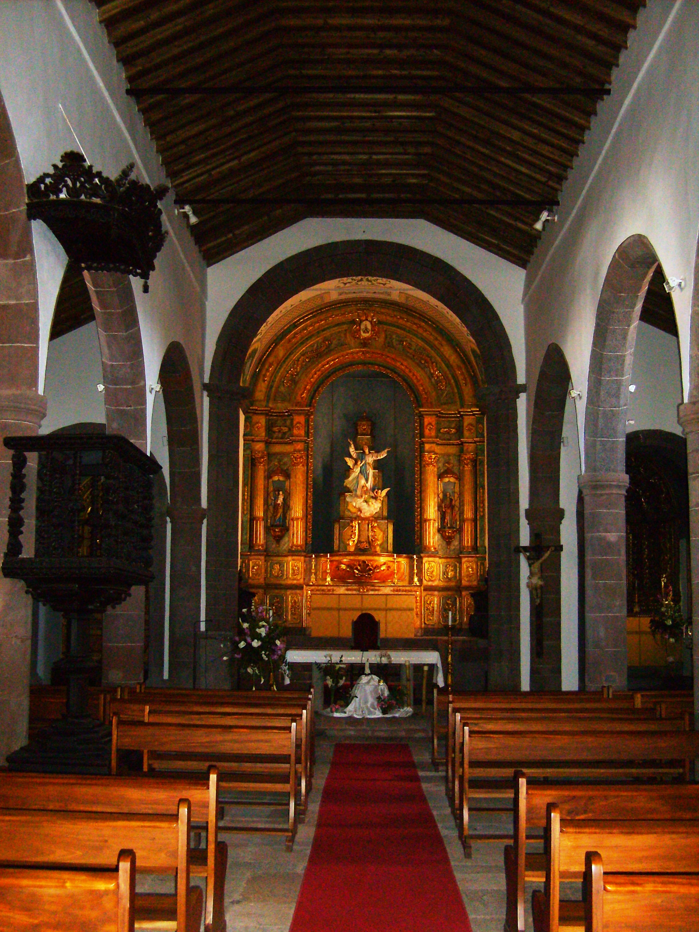 Igreja Matriz: nave central.