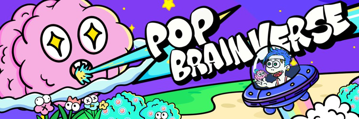 POP BRAINVERSE is a creative world! We are a web3 fashion artist brand, start with a 10k PFP project. Creativity is fair to everyone, every supporter and friend is the builder of POP BRAINVERSE.