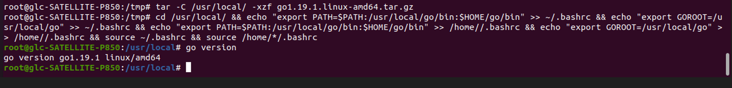 you should have an output like this