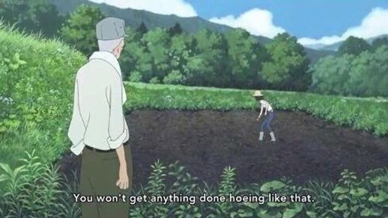 Farming is hard at the beginning.