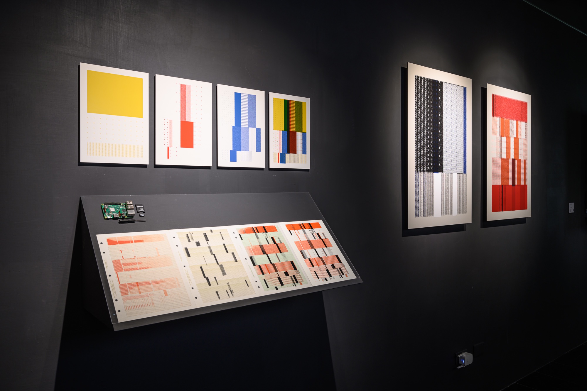 Folio shown in the exhibition “Generative Taipei On-Site: The Archipelago Hashed 2023,“ curated by Volume DAO, at Hong-Gah Museum, Taipei