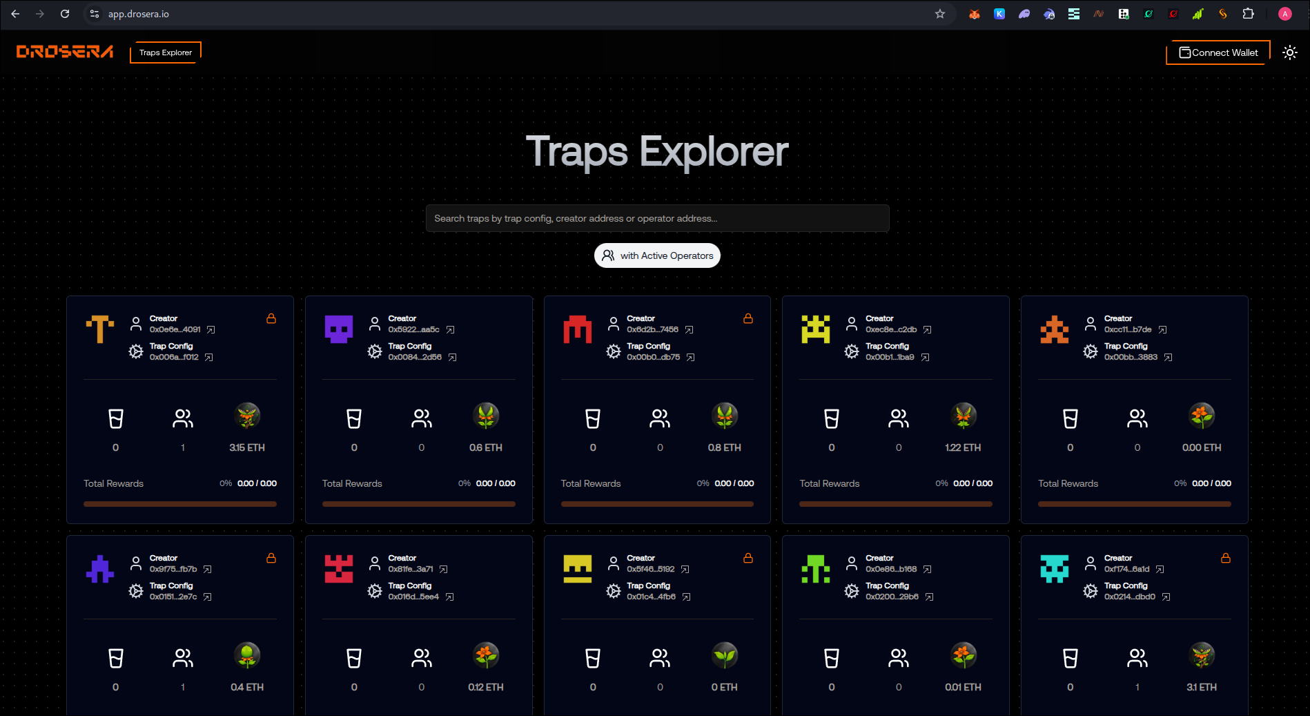 Drosera Dashboard