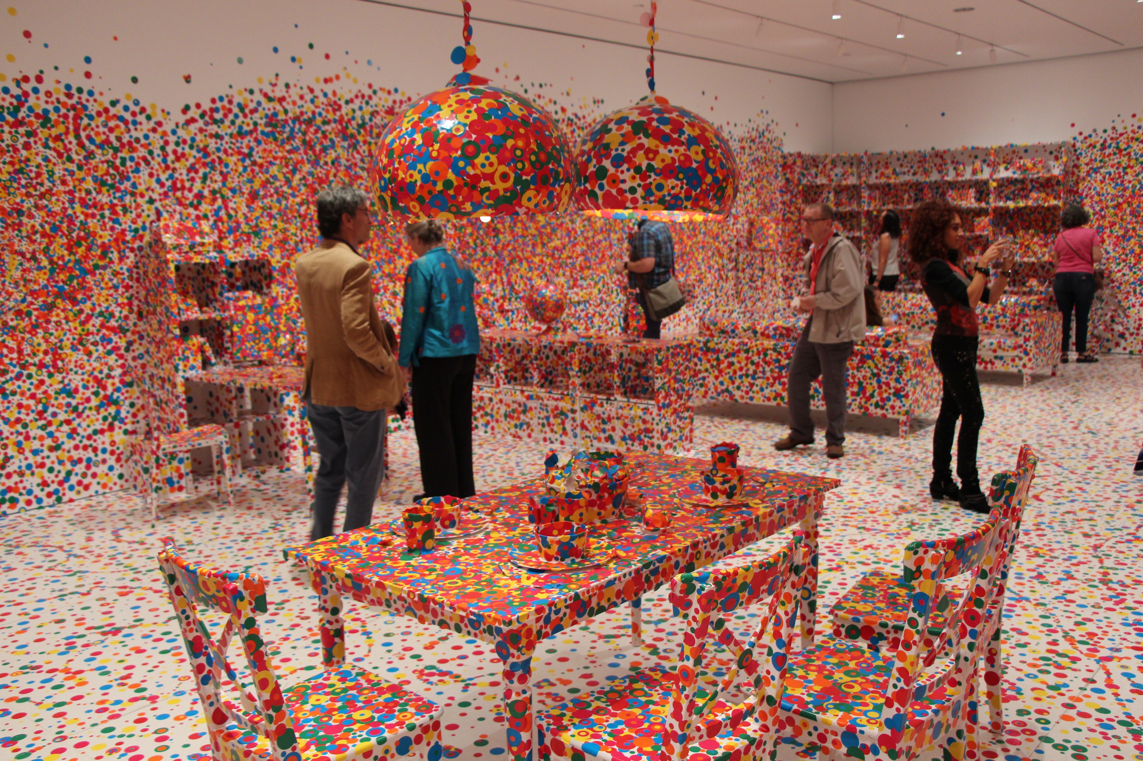 Yayoi Kusama-The Obliterartion Room