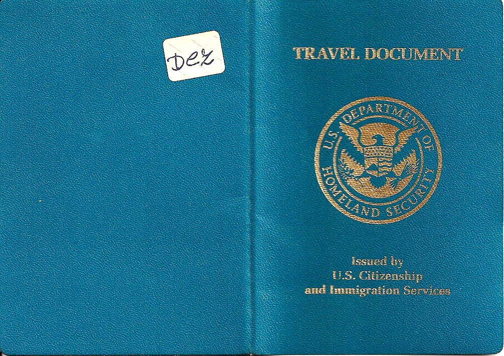 Refugee Travel Document