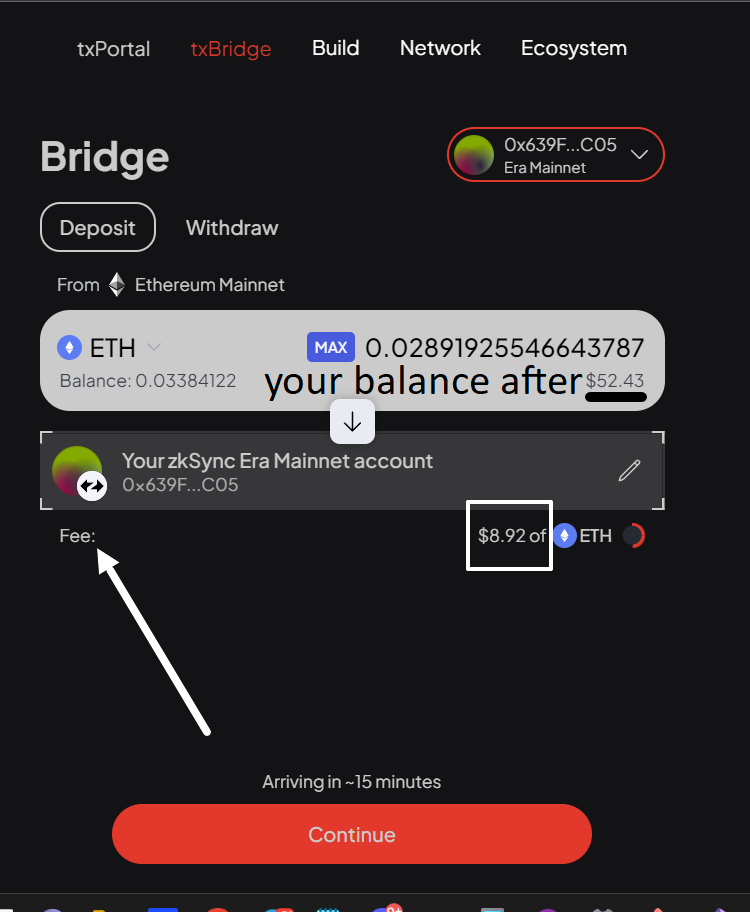 Don't change settings in metamask