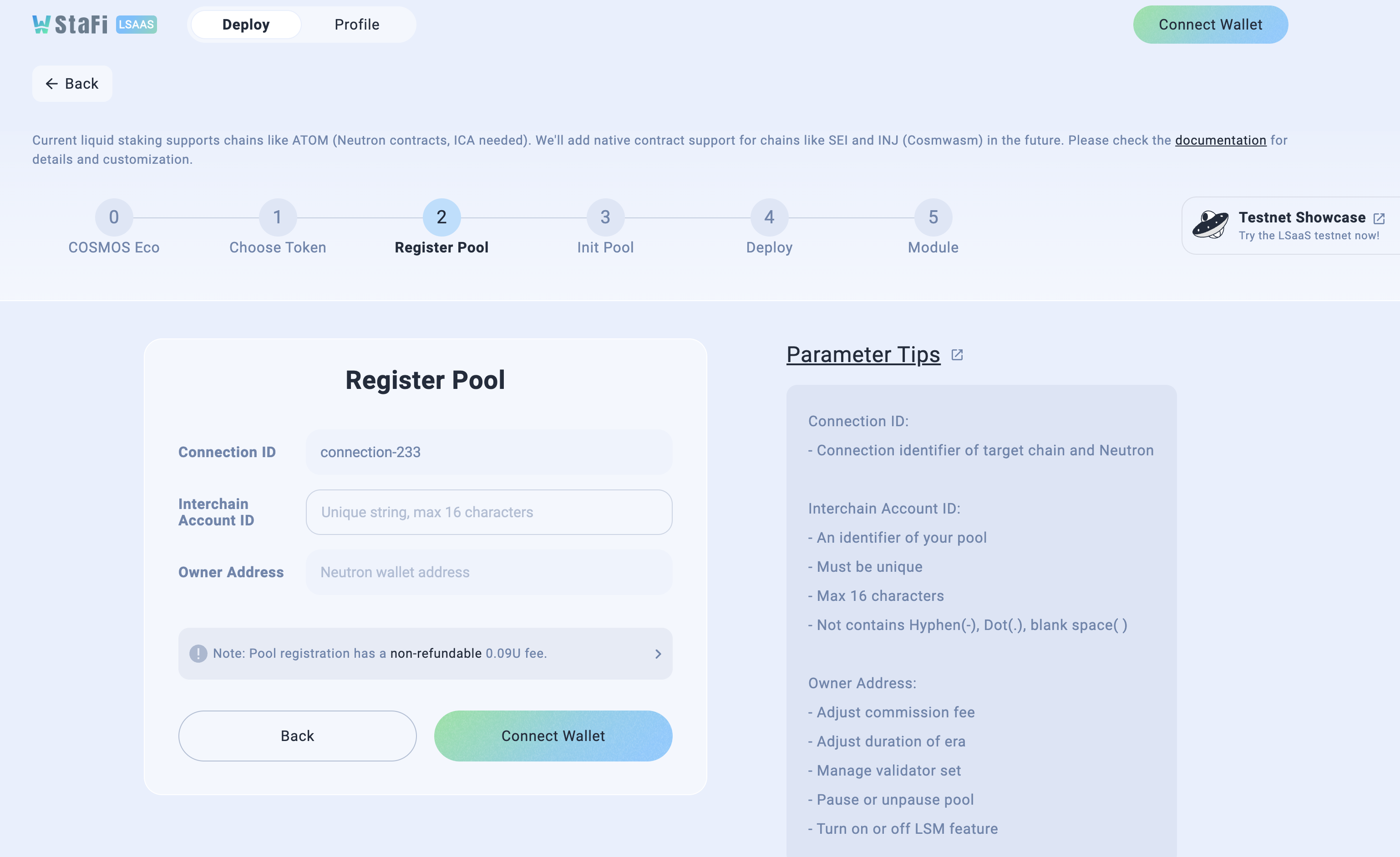 Parameter Setting
