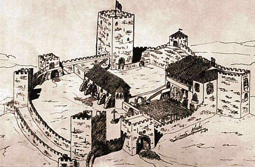 Reconstituição do castelo 
