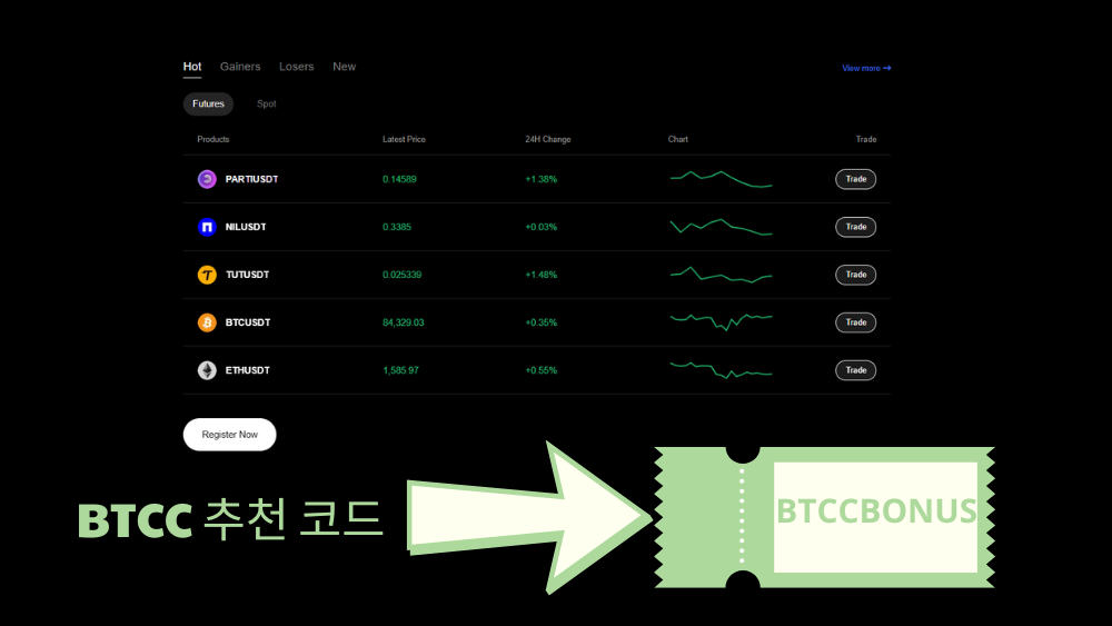 BTCC 추천 코드