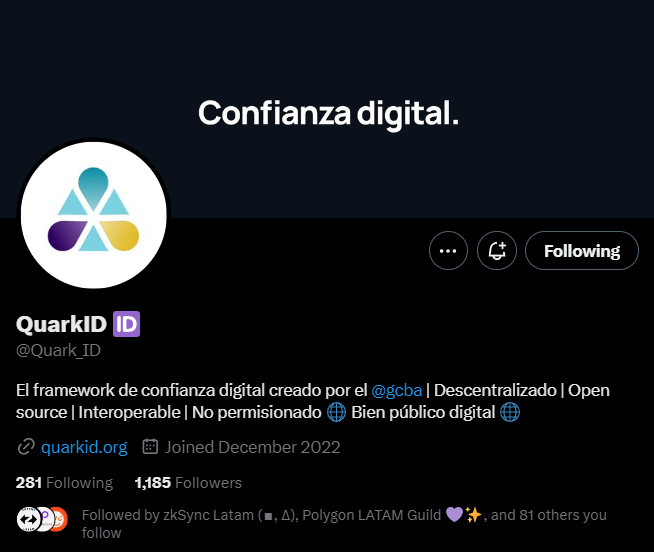 The Government of the City of Buenos Aires builds QuarkID