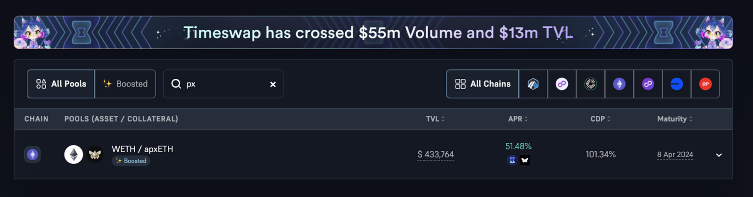 https://app.timeswap.io/#/markets