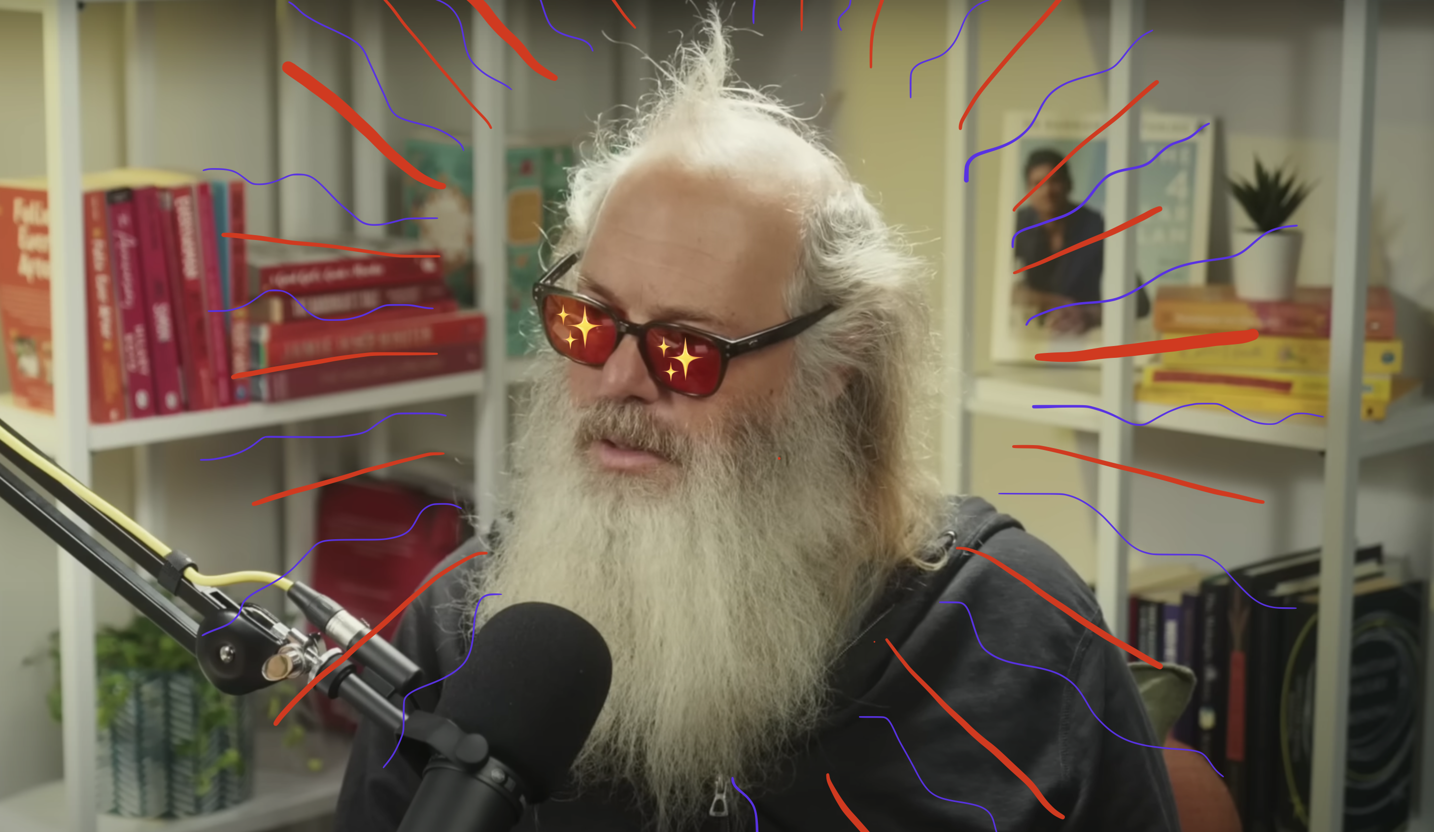 Rick Rubin in his interview with Dr. Rangjan Chatterjee