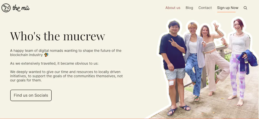 Mu founders are from China, France and Brazil