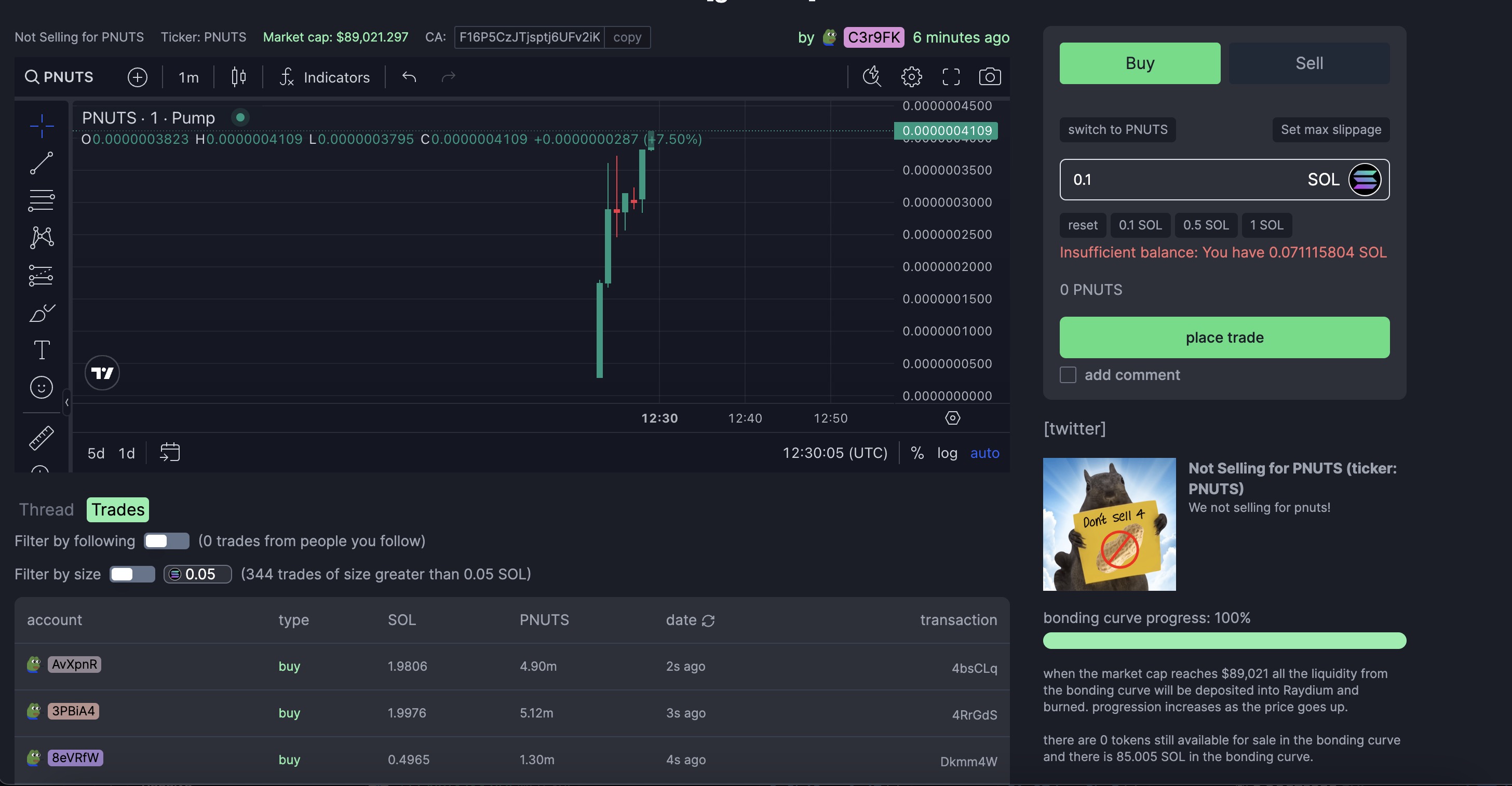 don't sell!
