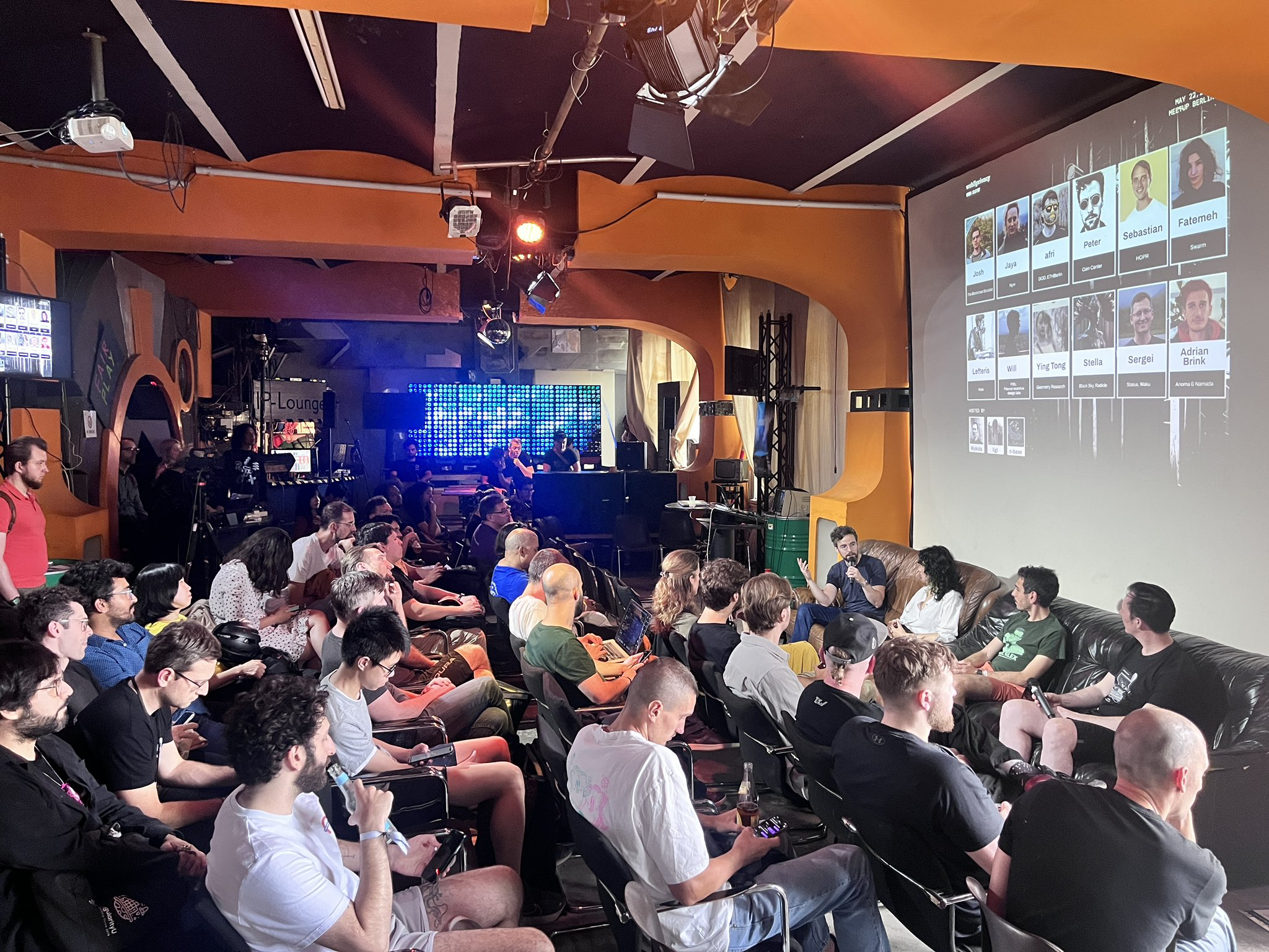 Peter x Coin Center, Fatemeh x Swarm, Lefteris x Rotki paneling at W3PN