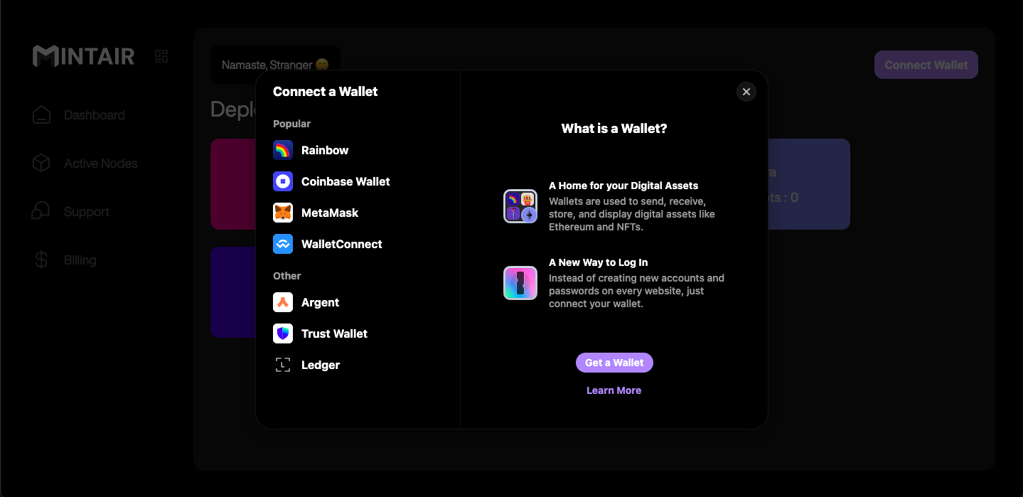 Connect your Wallet