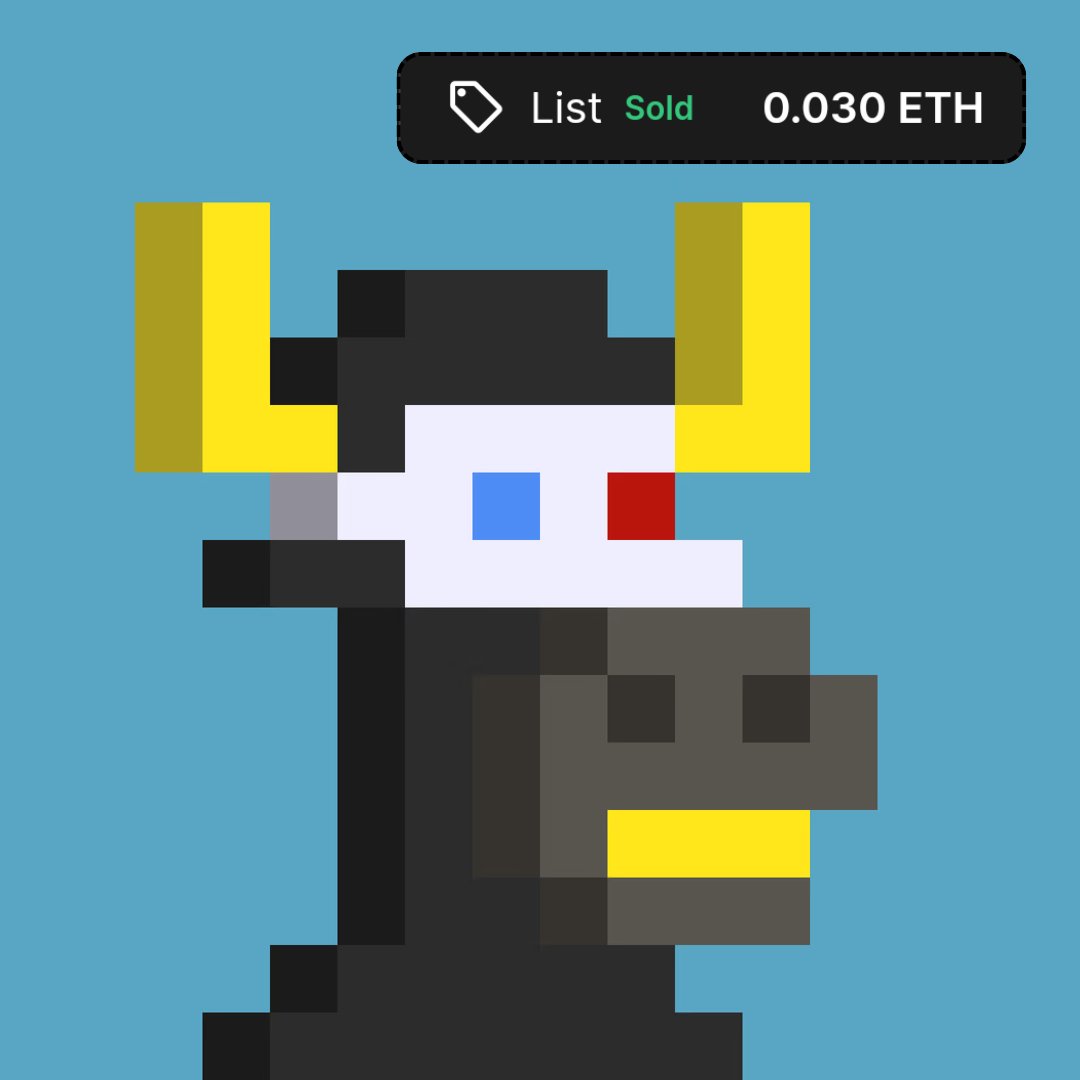 0.03 ETH BlockyBulls