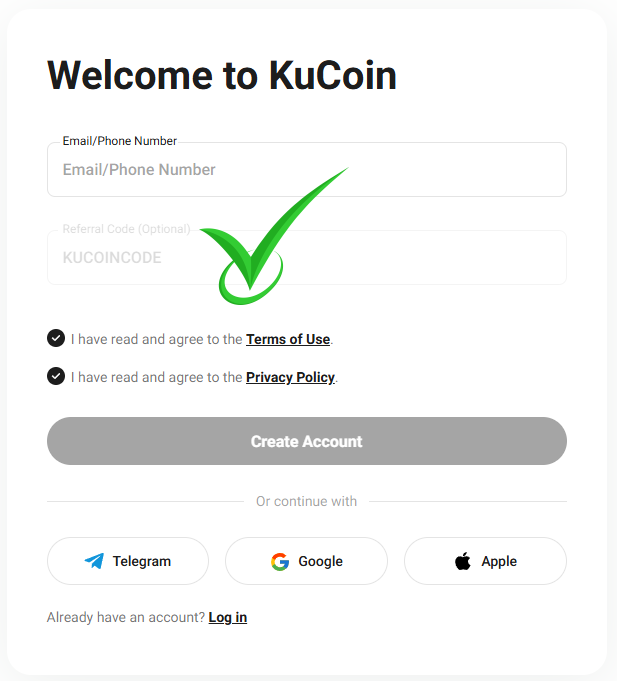 Kucoin Referral Code: KUCOINCODE