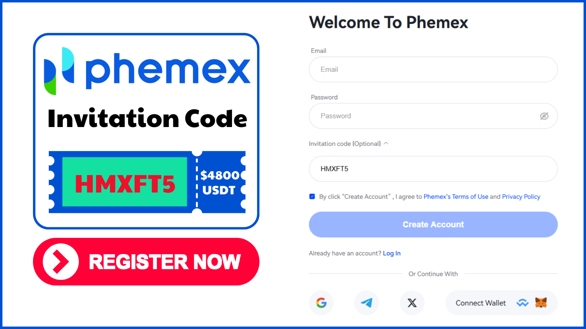 Phemex Invitation Code: HMXFT5 – Trade and Earn More in 2025