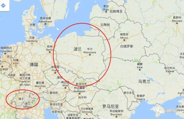 为什么波兰无法像瑞士那样选择中立呢？看看它的位置。