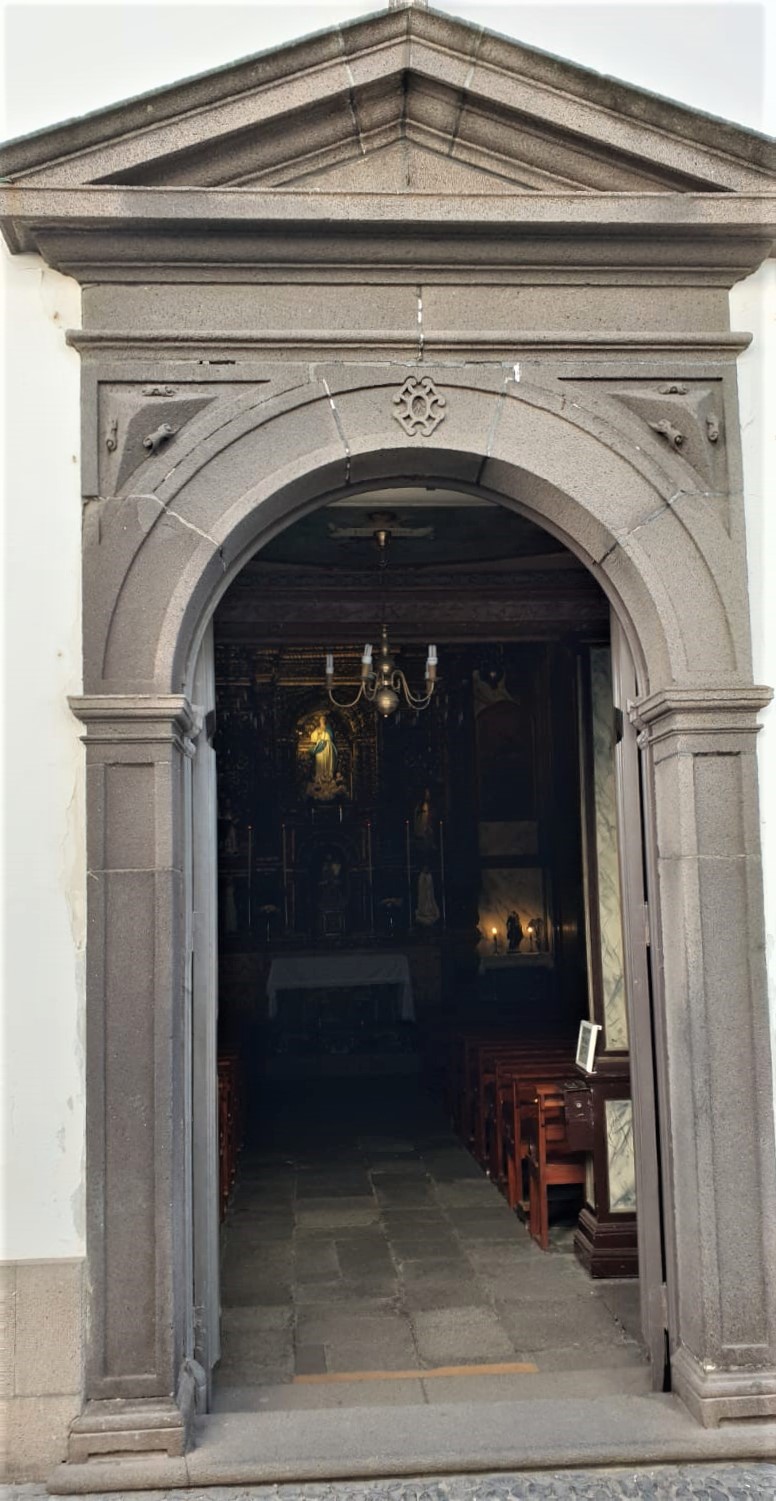 Porta de entrada para a Capela