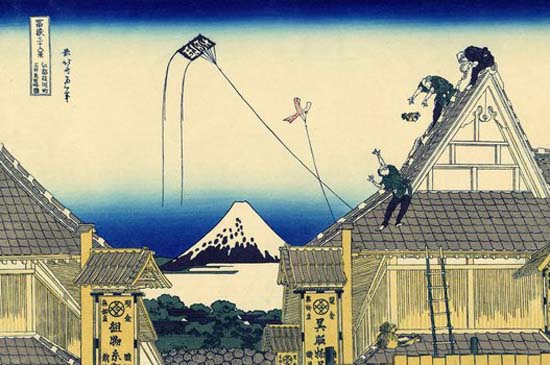 Fugaku Sanjurokkei Edo Nihonbashi (Quote: https://j-art.hix05.com/33hokusai/hokusai115.nihonbasi.html)