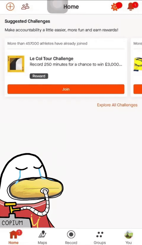 Strava x Dackie Guideline