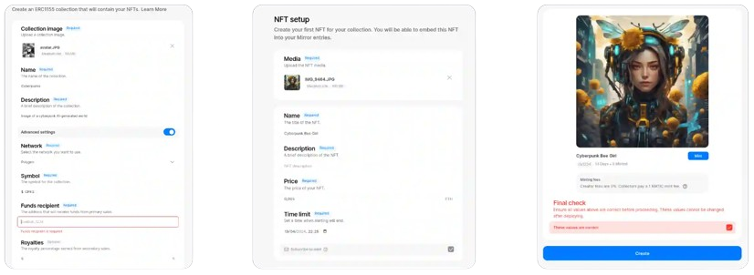 PROCESO DE CREACIÓN DE UNA COLECCIÓN ERC-1155