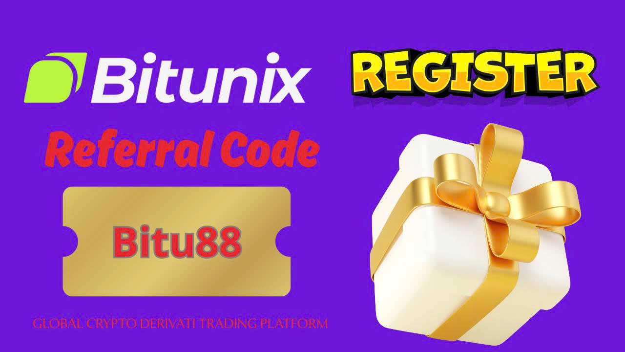 BITUNIX Referral Code "bitu88"
