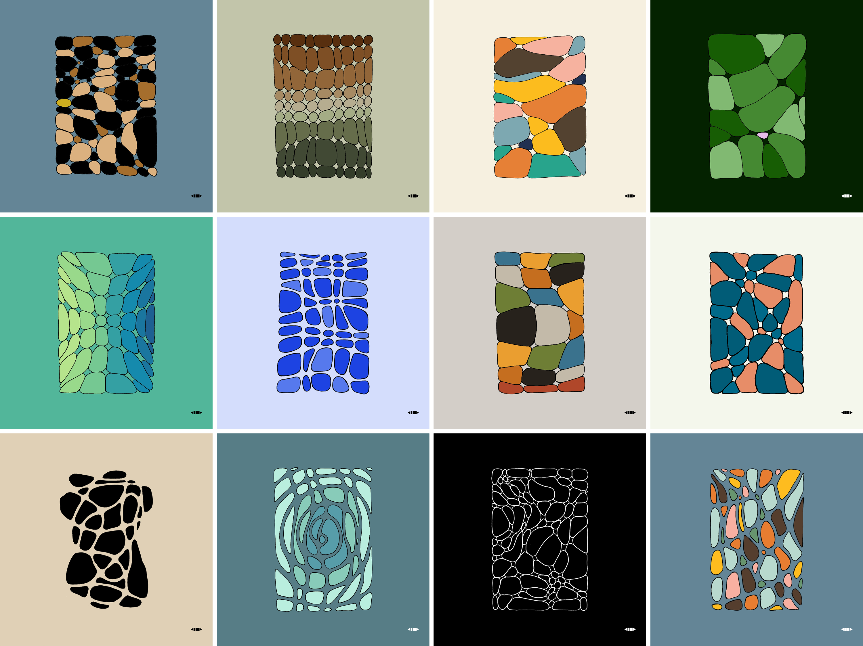 A glimpse of the Pebbles by ViHa collection on highlight.xyz