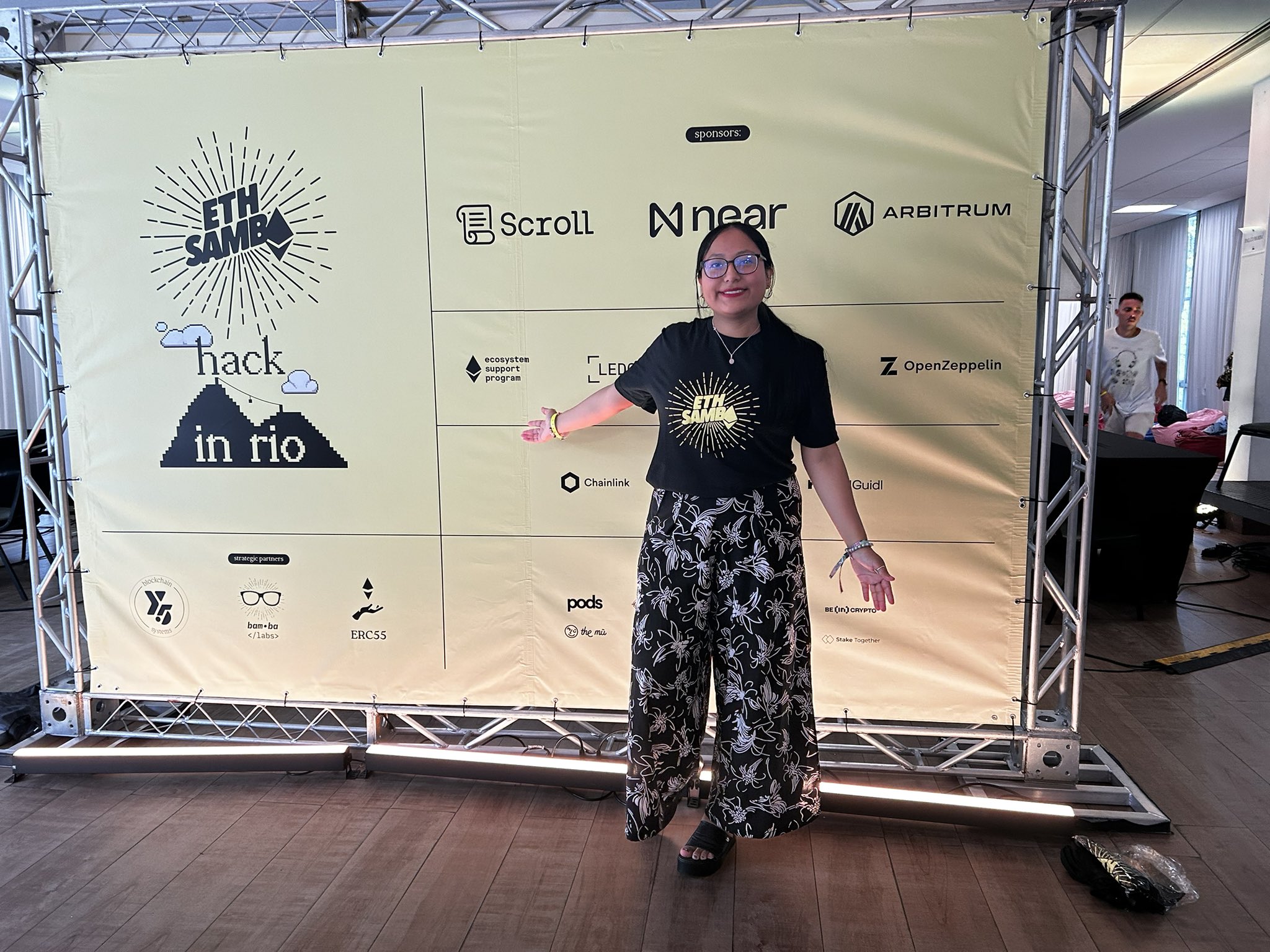 Participation in ETH Samba, Rio, Brazil. March 2024