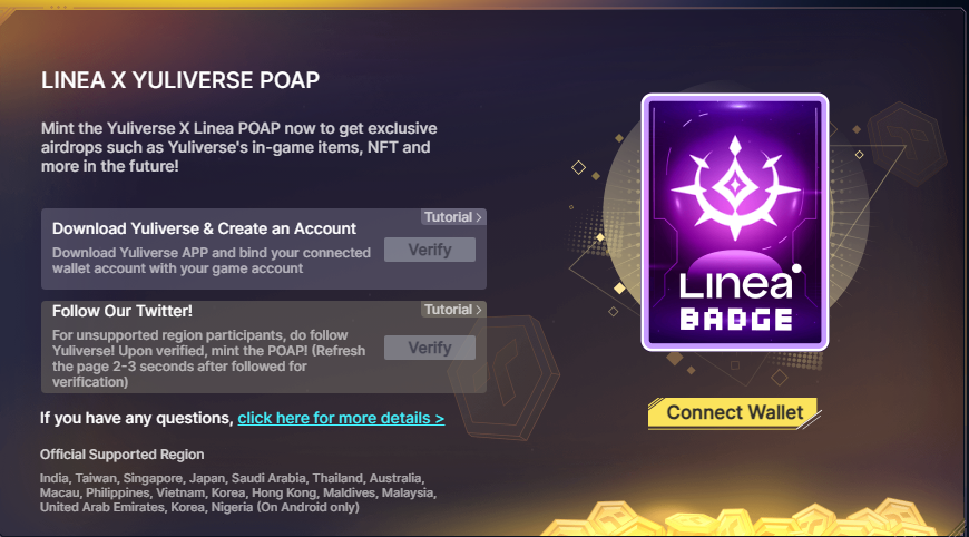 https://airdrop.yuliverse.com/lineaPoap