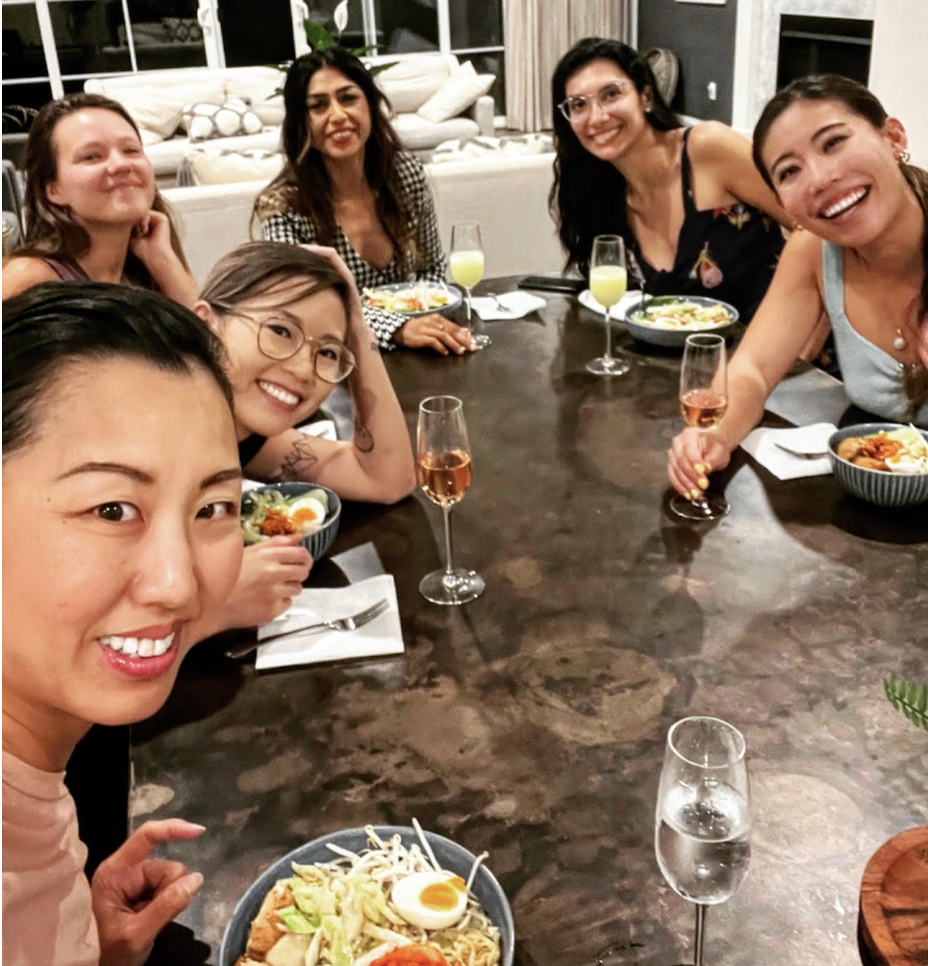 the first cSGD i did in my house with some incredible women building crypto in LA!