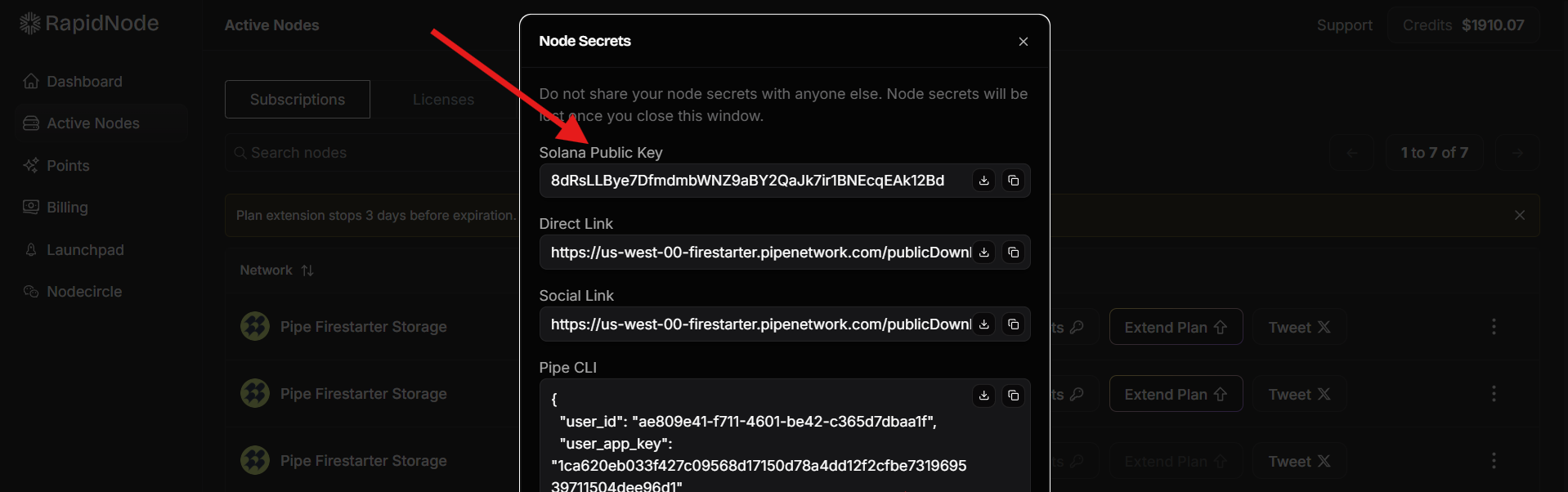 Request Faucet